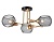 Светильник подвесной Ambrella TR80164/3 BK/GD черный/золото E27/3 max 40W D580*220