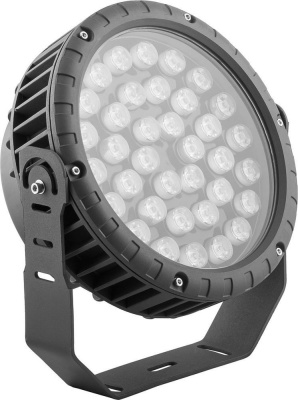 Прожектор светодиодный ЛЮКС LL-885 36W RGB, D230xH260, 85-265V, IP65