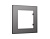 AF220651 Рамка ALFA Techno (Антрацит серый) 1-ая