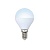 Лампа светодиодная VOLPE LED-G45-9W/DW/E14/FR/NR Форма "шар",матовая.Серия Norma.Дневной белый 6500K