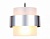 Светильник подвесной со сменной лампой Ambrella TR3644 CH/FR хром/матовый E27 max 40W D180*950