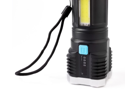 Фонарь ULTRAFLASH LED51525 аккум. 4В, черный, 4LED+COB, 3 Вт, 4 реж, Micro-USB, бокс