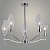 Люстра MDG40181/5 CR хром 5х60W E14 d690 h565, SJNG23