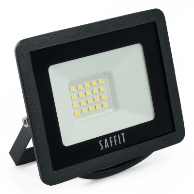 Прожектор SAFFIT SFL90-20 черный 20W 2835SMD, 4000K, IP65, AC220V/50Hz, 135*95*40мм