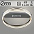 Люстра YH999/1 GREY серый LED 60W 3000K-6500K ПДУ диммер d530, QH24