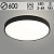 Светильник 23432/600 B BK черный 108W LED 3000-6000К d600 ПДУ(ИК) диммер, LCY23