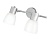 Спот настенно-потолочный AMBRELLA TR3963/2 CH/FR хром/белый матовый E27*2 max 40W 200*105*200