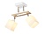 Светильник подвесной Ambrella TR9501/2 WH/FGD/FR белый/золото/белый матовый E27/2 max40W 510*100*270