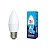 Лампа светодиодная VOLPE LED-C37-9W/NW/E27/FR/NR картон 4000K Серия Norma