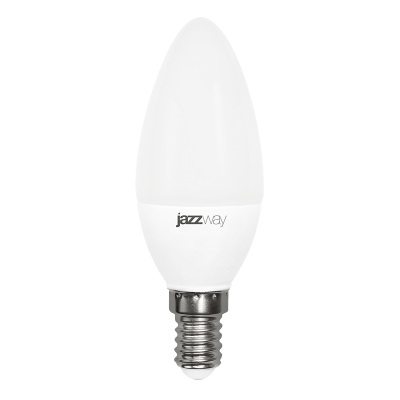 Лампа JAZZWAY PLED-ECO-C37 5W E14 3000K 400Lm (10/100)