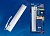 Светильник UNIEL ULI-F41-5,5W/4200K/DIM SENSOR IP20 SILVER сенсор, диммер, 300x53x14мм, серебристый