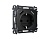 MO809010 Комплект механизма электр розетки OMEGA Черный матовый 2USB A+A 18W с/з QUANT(OP8090,VM155)