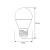 Лампа CAMELION LED5-G45/845/E27 220V 5W (1/10/100)