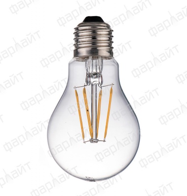 Лампа светодиодная Фарлайт нитевидная прозрачная груша А60 17Вт 4000К Е27 (FAR000090)