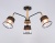 Светильник подвесной Ambrella TR4740/3 BK/LW черный/светлое дерево E27/3 max 40W D760*350