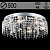Люстра S2359/6+6 CH хром/хрусталь 6х60W E27+6х3W LED ПДУ d500 h150, QH23