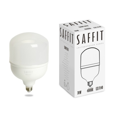 Лампа светодиодная SAFFIT 70W 6400K 230V E27-E40, SBHP1070