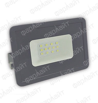 Прожектор светодиодный Фарлайт СДО 10Вт 6500К IP65 серый (60)