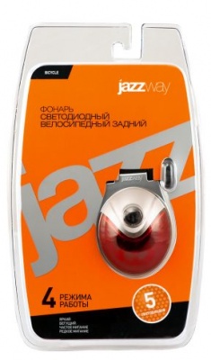 Фонарь велосипедный JAZZway B-R-L05 BL-1