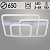 Люстра DK06338/3 PR WT белый 146W LED 3000K-6000K d650 ПДУ(ИК) диммер, HN24