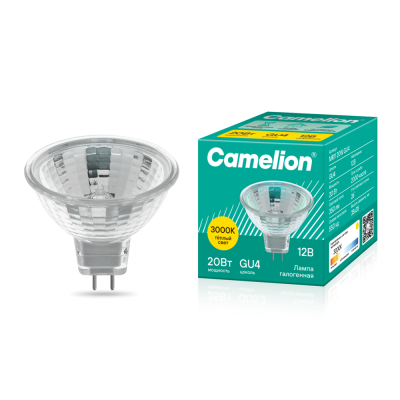 Лампа CAMELION MR11 20W 12V GU4 (5/10/200)