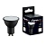 Лампа светодиодная FERON LB-1608 (8W) 230V GU10 4000K MR16 в черном корпусе OSRAM