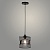 Подвес XA3214/1HQ BK черный 1х60W Е27 d200 h1000, HN23