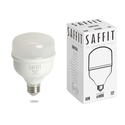 Лампа светодиодная SAFFIT 30W 6400K 230V E27-E40, SBHP1030