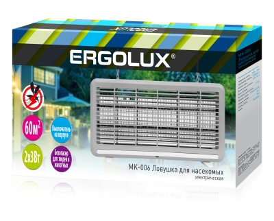 Антимоскитный светильник Ergolux MK-006 6Вт, LED (12)