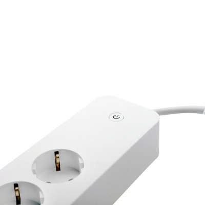 Сетевой фильтр Camelion Smart Home SZD/SH/4х1,5/WIFI (4гн.1,5м.,16A 4000В, USB+Type-С, WiFi+Счетчик)