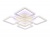 Светильник Ambrella FA5301 WH белый 140W 770*770*130 (ПДУ РАДИО 2.4)