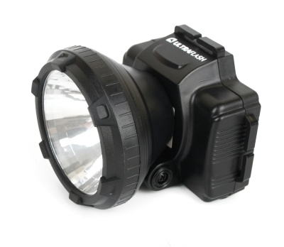 Фонарь ULTRAFLASH LED5364 налобный аккум., черный 0.5В LED 2режима, пластик (1/90)