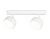 Светильник накладной AMBRELLA TN71011/2 WH белый GX53/2 max 12W 260*80*90 поворотный