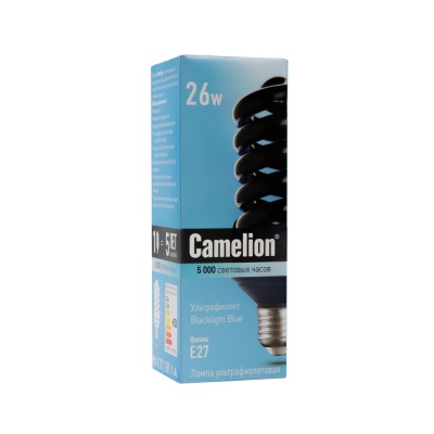 Лампа энергосберегающая CAMELION LH26-FS/BLB/E27 (5/25)