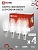 Лампа светодиодная IN HOME LED-СВЕЧА-deco 4PACK 7Вт 230В Е14 4000К 810Лм (4шт./упак) прозрачная