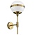 813611 Бра GLOBO 1х40W E14 electroplating bronze/white