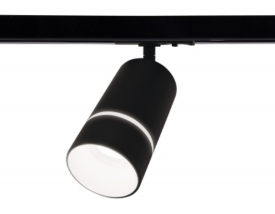 Трековый светильник со сменной лампой GL5214 SBK черный песок GU10 max 12W AMBRELLA