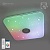 Люстра светодиодная музыкальная ESTARES MUSIC RGB 80W S-APP-430-WHITE/CHROME-220-IP20 