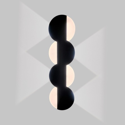 Светильник для подсветки картин и зеркал ИМИДЖ IL.0040.0060-4-MBK LED 4*2W+10W, черный матовый 