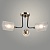 Люстра K2123/3 BK+FGD черный/золото 3x40W E27 d600 h220, QH23