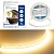 Лента светодиодная FERON LS503 240SMD(2835)/м 22Вт/м 24V 5000*10*1.22мм 3000К, IP20