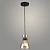 Подвес N5639/1HQ BK черный 1х40W Е27 d135 h800, QH23