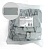 Торцевая заглушка для ЗНИ LD552 10 мм²  (JXB 10), серый LD560-1-100 (мин 100 шт)