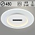 Светильник LI08241/475 PR WT белый 86W+5W LED 3000К-6000К d475 ПДУ(ИК) диммер, HN23