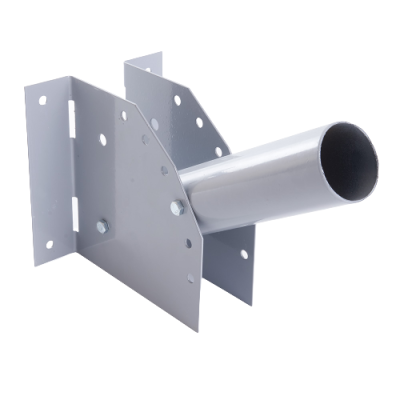 Кронштейн ДС-1 для уличных (консольных) свет-ов с переменным углом 230*150*130мм, d60mm, серый