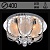 Люстра 5139/400 CR хром 4х40W E14 LED-WT ПДУ d400, ЛГР15
