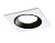 Светильник Ambrella A8925 WH/BK белый/черный MR16 GU5.3 92*92*24