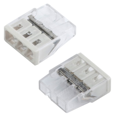 GTER6-03-P клемма строительно-монтажная, СМК, 3-проводная, 0.5-2.5 мм2, с пастой, (мин 200шт)