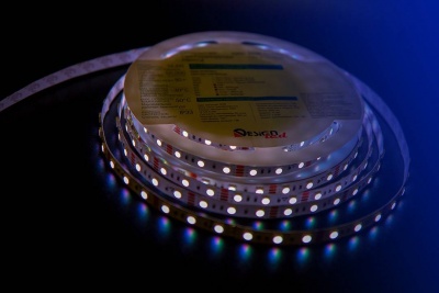 Лента светодиодная DSG 5050 RGB 60L-V12-IP33, RGB, 300 LED, 14.4W/m, LUX (SMD 5050 60L 12 V IP33 RGB