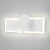 Настенный светодиодный светильник с USB и Type-C 20127/1 LED белый EUROSVET